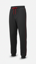 Charcoal heavyweight track pants